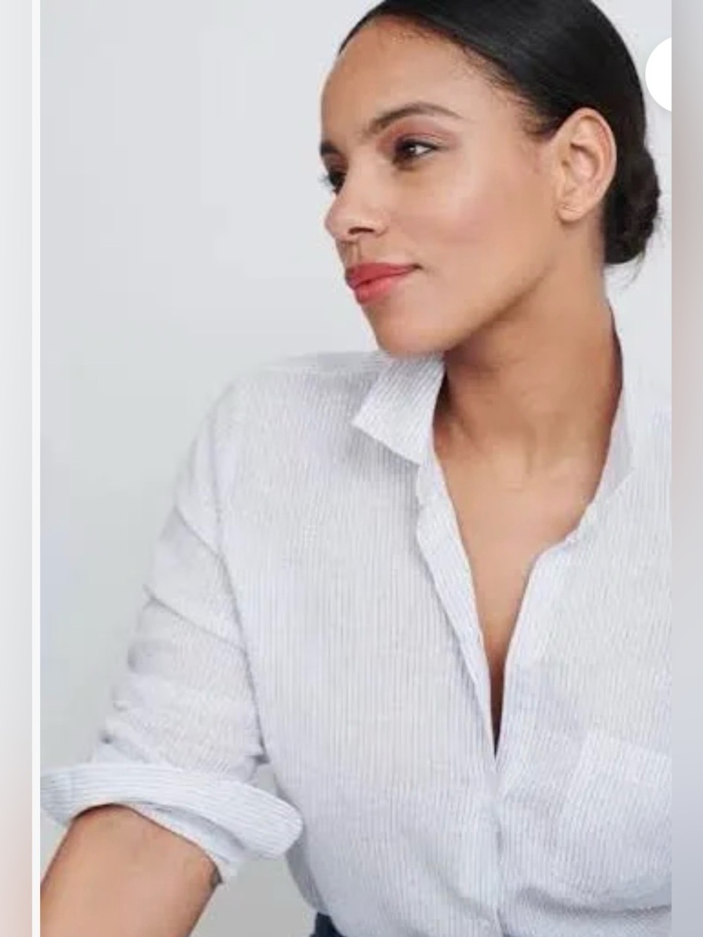 UNTUCKit Angelen Button Down Shirt NWT 8